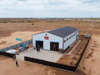 Құрманғазы ауданының шекара маңындағы Бөкейхан ауылында заманауи өрт сөндіру депосы ашылды