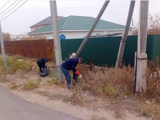 Құлсарыда “Таза Қазақстан” экоакциясы аясында сенбіліктер өтуде