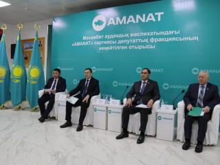 Партия өкілдері Сарайшықта басқосты