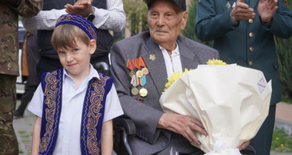 Соғыс ардагері ардақталды