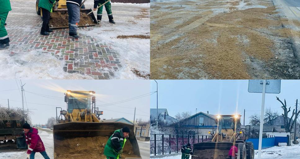 Аудан аумағында жол қауіпсіздігін қамтамасыз ету бағытында жұмыстар атқарылуда