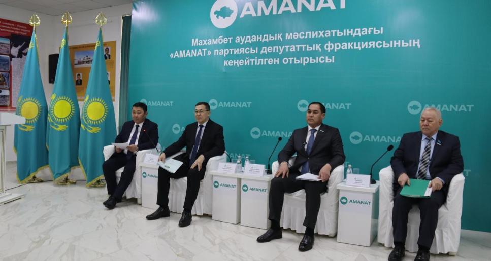 Партия өкілдері Сарайшықта басқосты